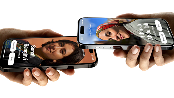 iPhone 15 iOS 17 - NameDrop